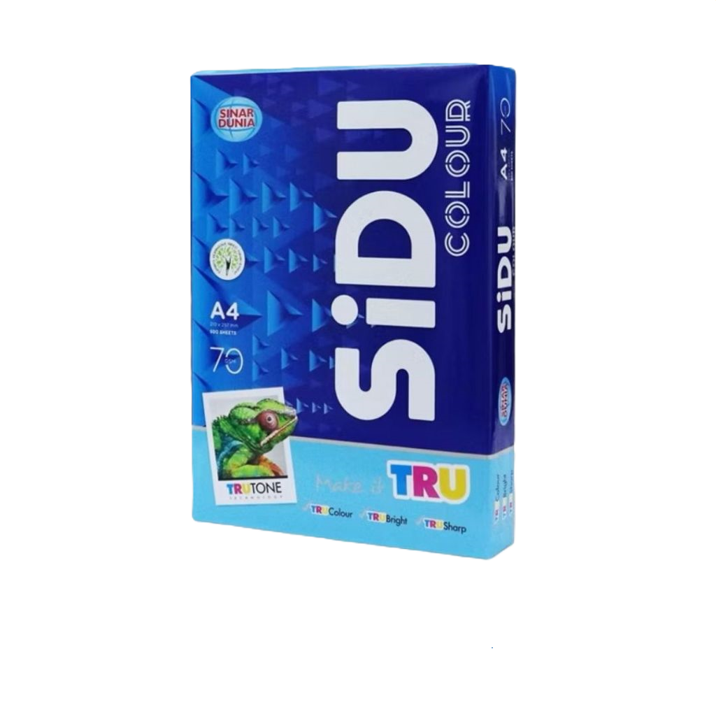 SIDU HVS A4 70 GSM BIRU/RIM